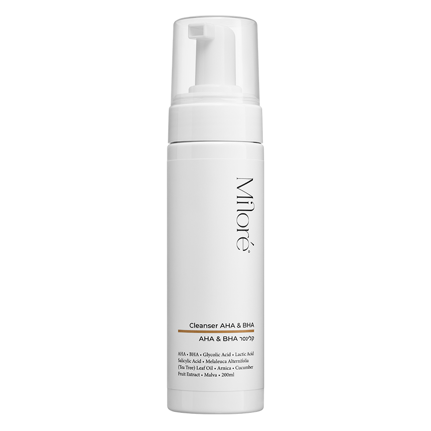 cleanser AHA & BHA קלינסר סבון חומצות